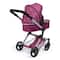 Bayer Design Neo Vario Dark Pink Baby Doll Pram Set